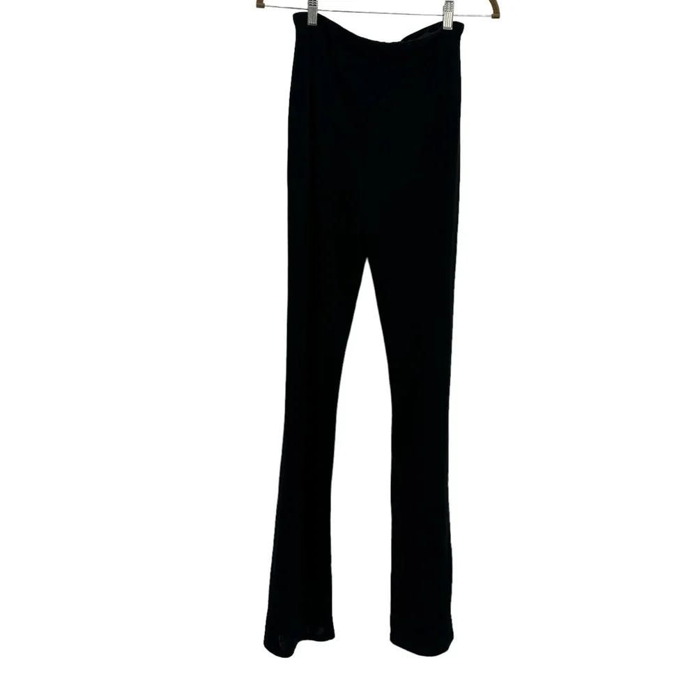 NBD Women's Black Flared Bootcut Stretch Pant Size S NWOT